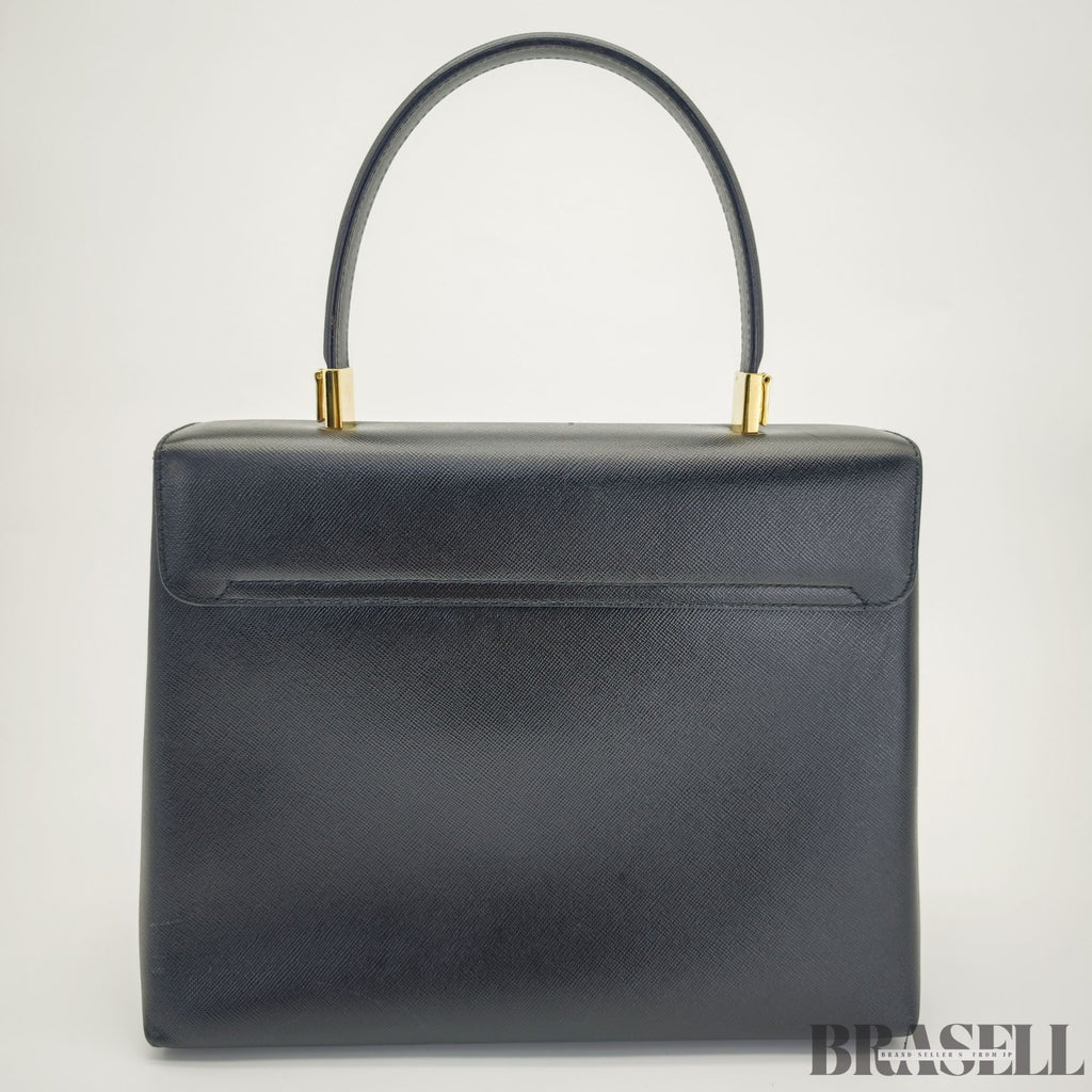 Ferragamo フェラガモ ガンチーニ 2way ショルダーバッグ バッグ トートバッグ ブラック レディース ショルダーストラップ