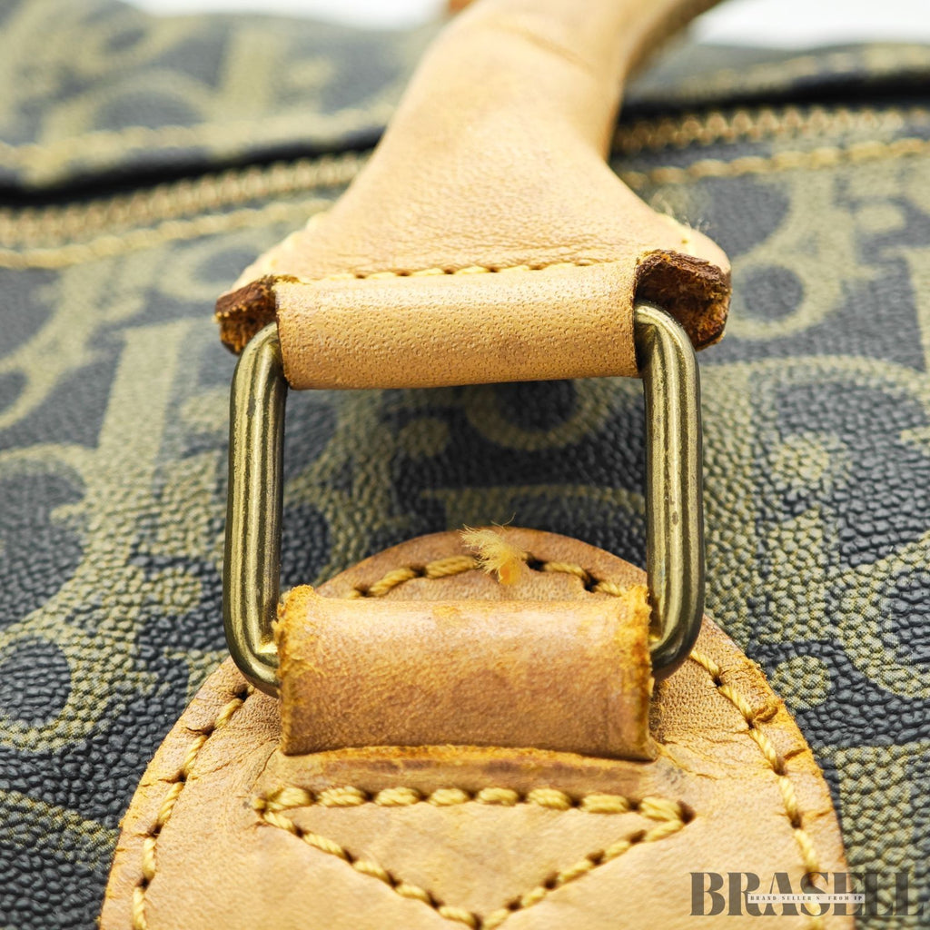 Dior ディオール トロッター ボストンバッグ カーキ 旅行用 トラベルバッグ レディース メンズ