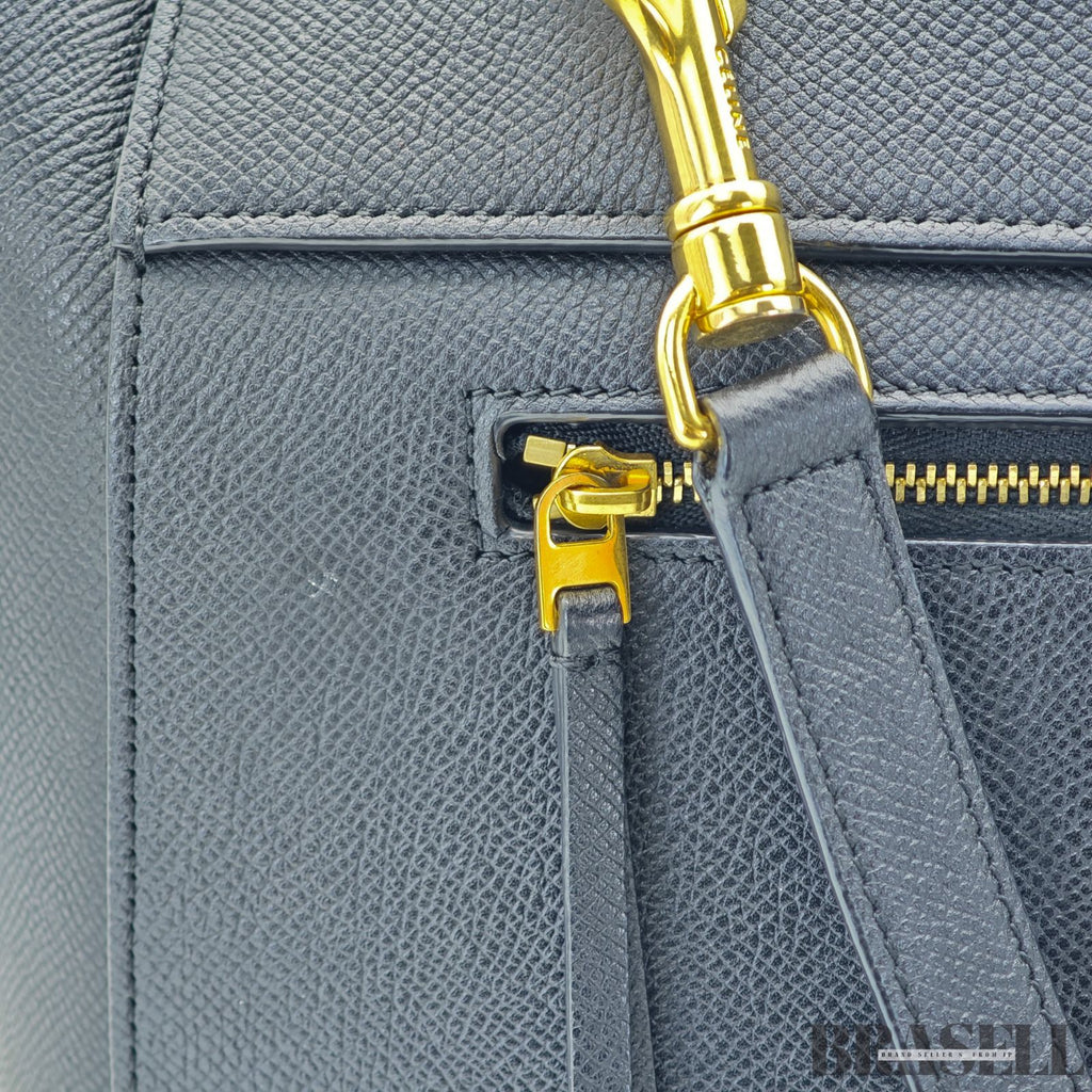 CELINE セリーヌ ラゲージショルダーバッグ バッグ 2way ブラック レディース 保存袋