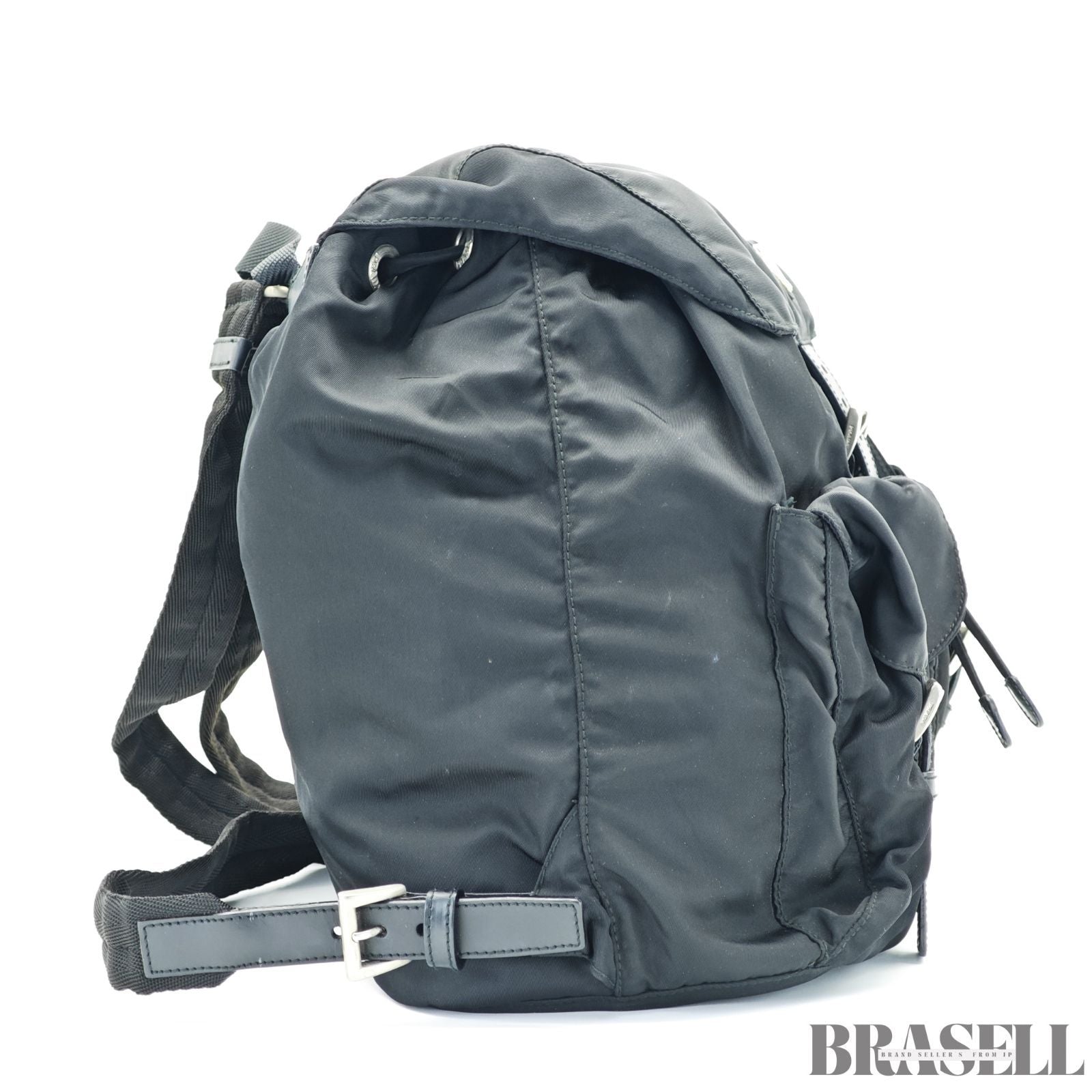 PRADA プラダ テスート ナイロンリュックサック  M212500 ブラック ギャランティーカード レディース メンズ