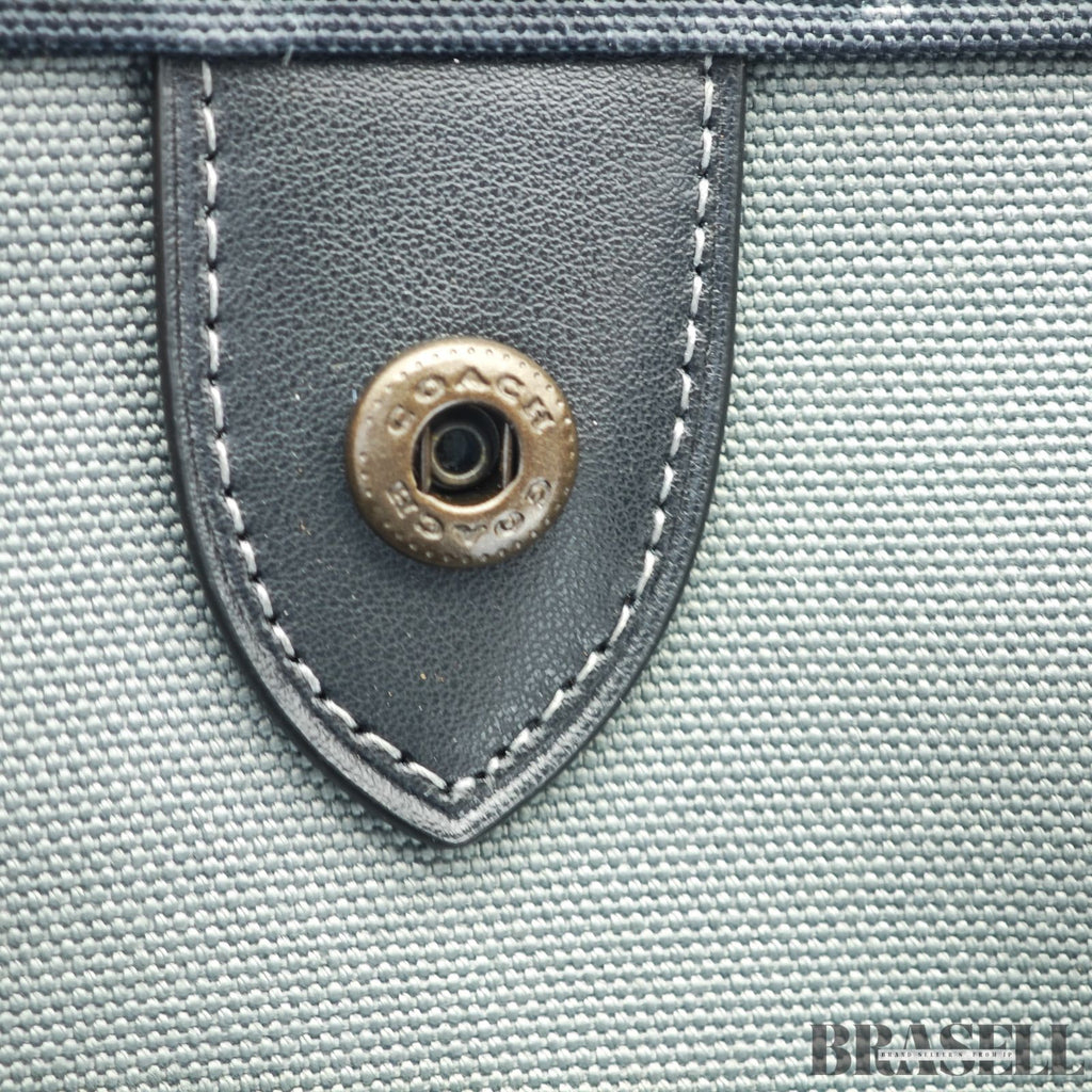 COACH コーチ トート・カモ プリント アンド レキシー CCD11 A5F バッグ トートバッグ 恐竜 ダイナソー ブラック レディース 保存袋