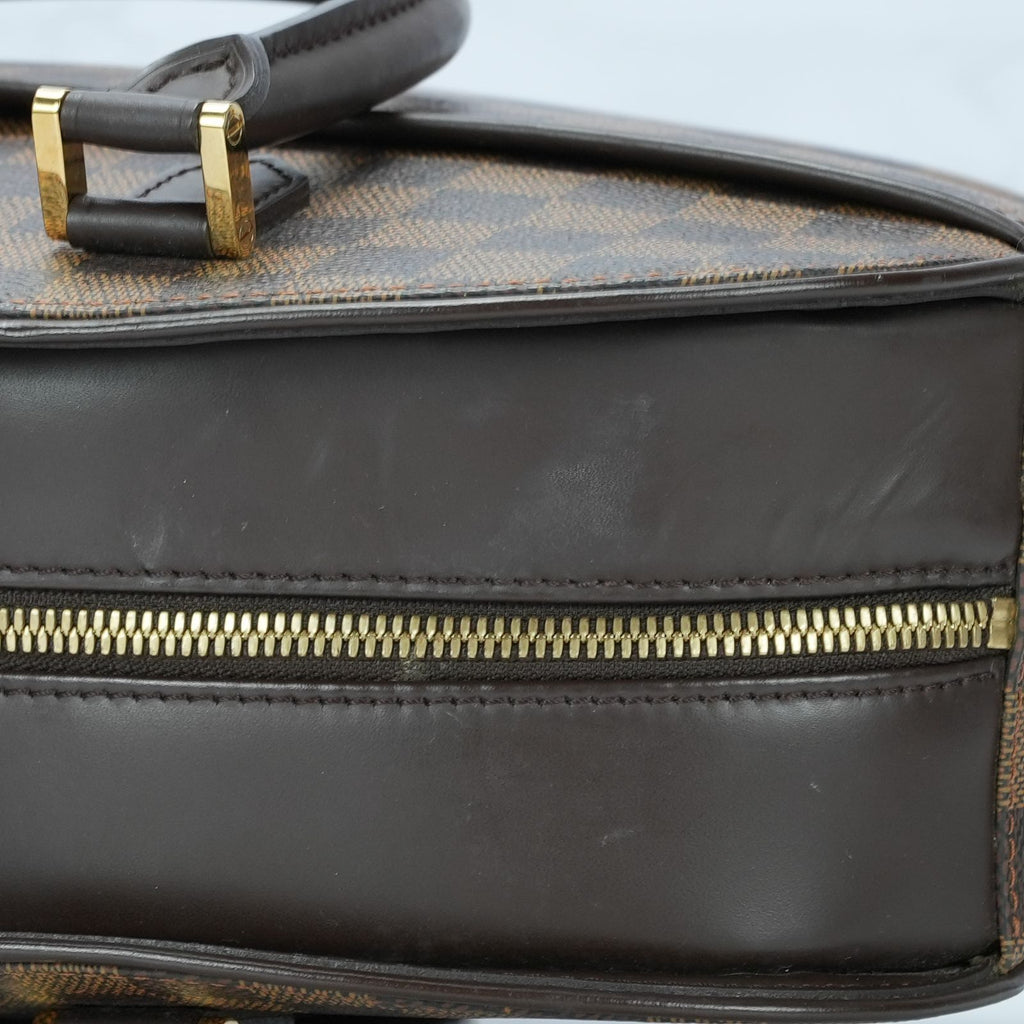 LOUIS VUITTON ダミエ サリア オリゾンタル N51282 バッグ ハンドバッグ ブラウン ショルダーバッグ トートバッグ レディース 保存袋