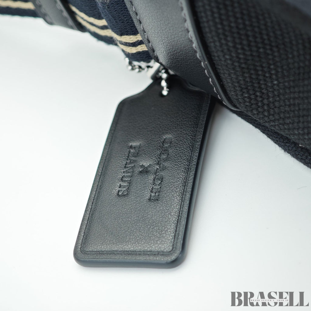 COACH コーチ カーゴ カメラ バッグ・スヌーピー プリント ショルダーバッグ 小さめ コンパクト キャラクター ブラック レディース メンズ 保存袋