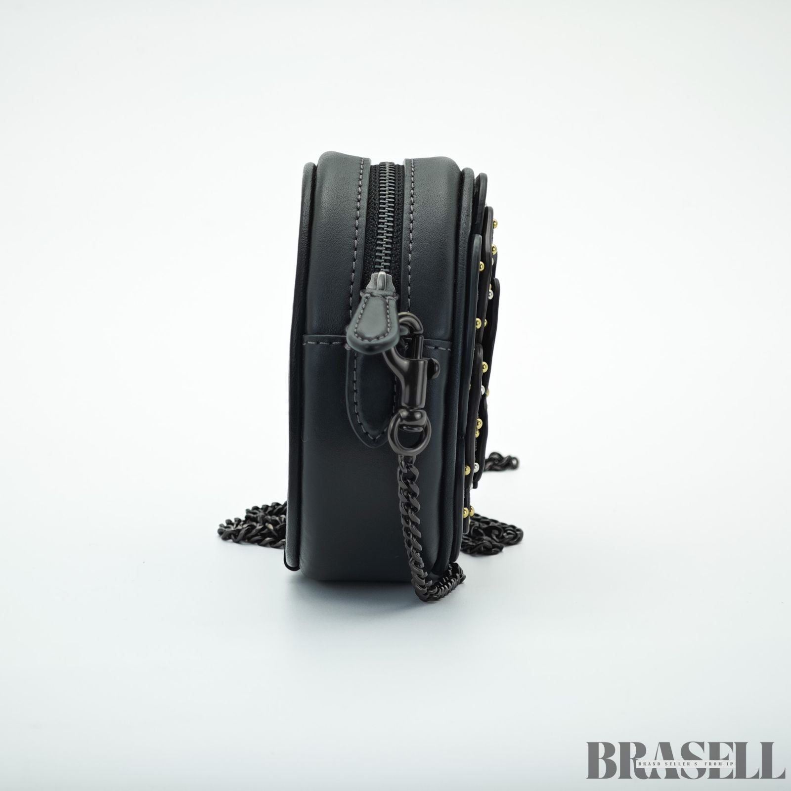 COACH コーチ ティーローズ クロスボディバッグ CE782 バッグ ショルダーバッグ 花 フラワー 円形 ラウンド ブラック レディースCOACH コーチ ティーローズ クロスボディバッグ CE782 バッグ ショルダーバッグ 花 フラワー 円形 ラウンド ブラック レディース