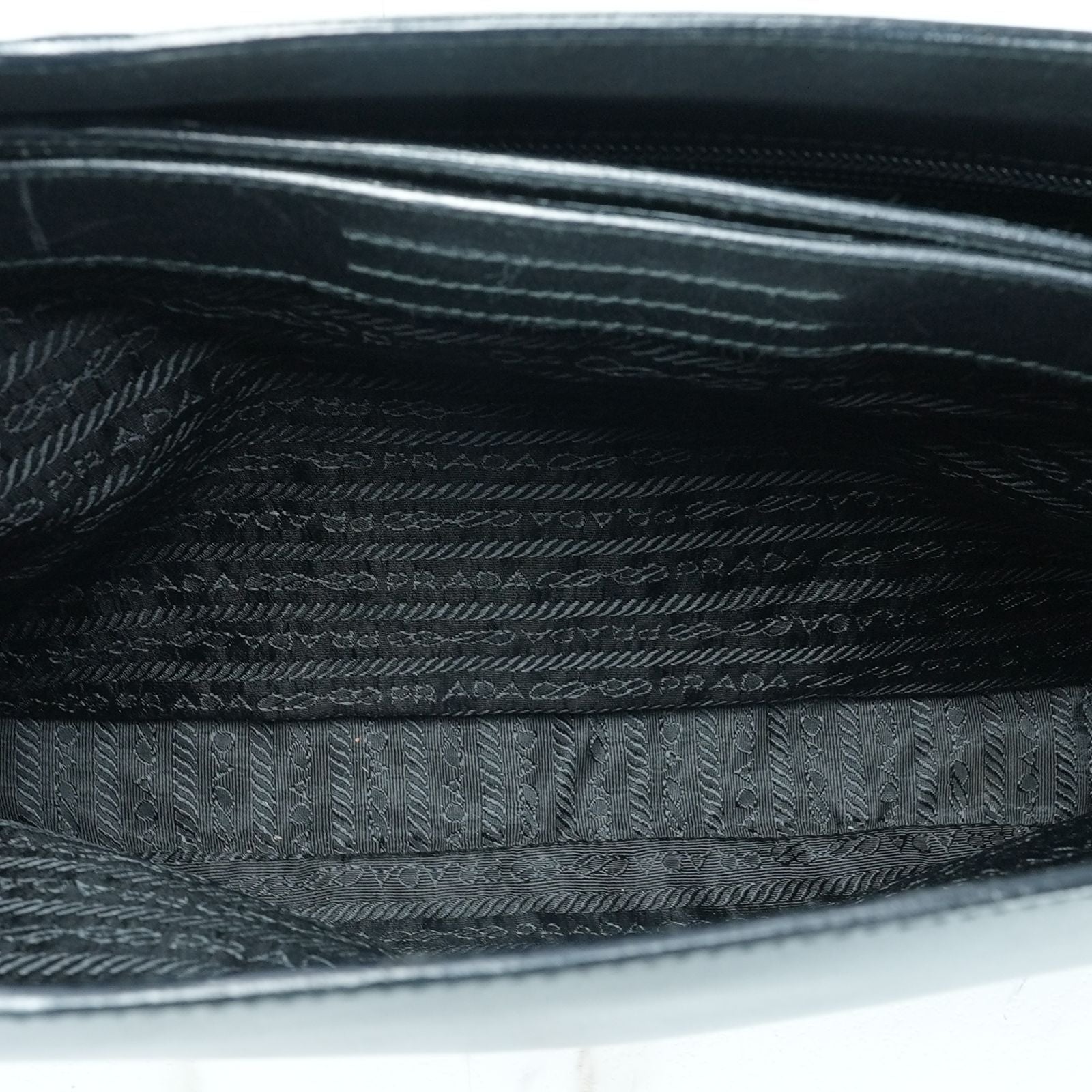 PRADA ヴィッテロ VITELLO CORINO NERO ハンドバッグ BR1277 バッグ トートバッグ ブラック トートバッグ レディース メンズ 保存袋 ギャランティーカード