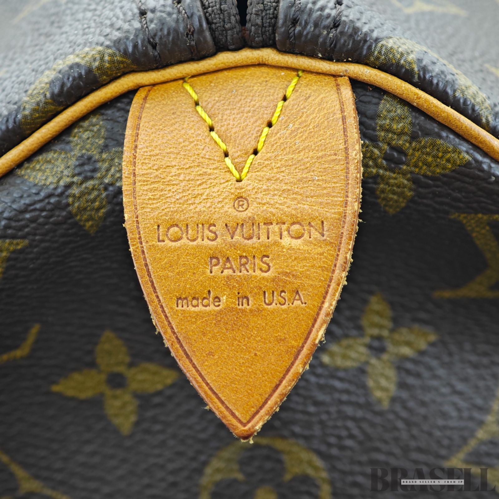 LOUIS VUITTON ルイ・ヴィトン スピーディ30 M41526 バッグ ハンドバッグ ブラウン レディース メンズ パドロック 鍵