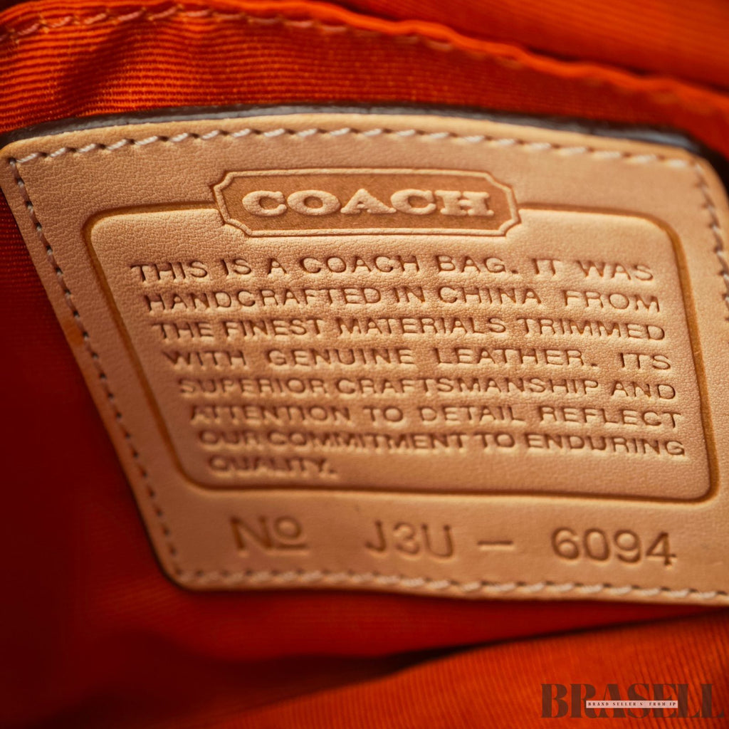 COACH コーチ シグネチャーミニバッグ バッグ ハンドバッグ ベージュ レディース 保存袋