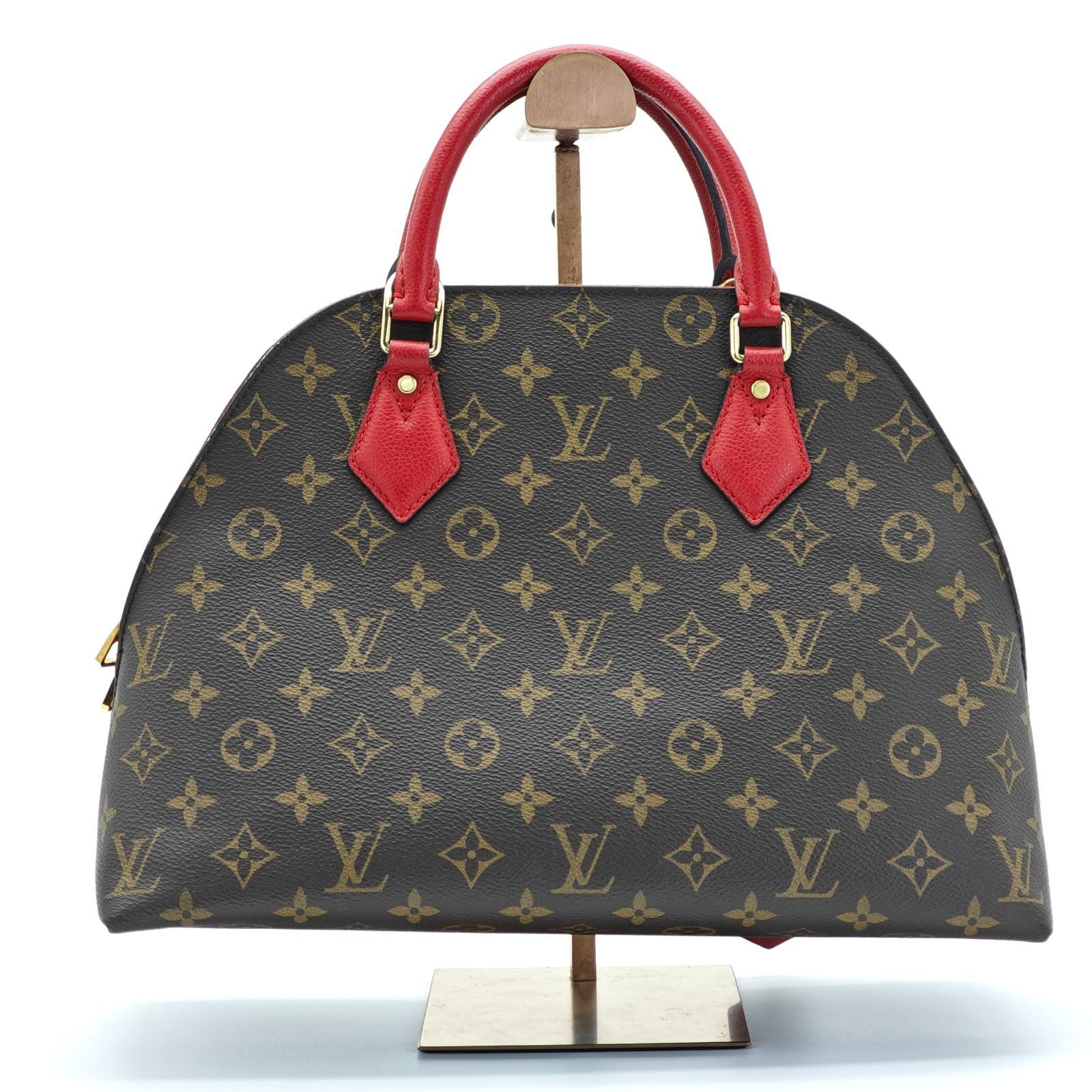 LOUIS VUITTON ルイ・ヴィトン モノグラム アルマ M41779 バッグ ハンドバッグ ショルダーバッグ 2way ブラウン レディース ショルダーストラップ