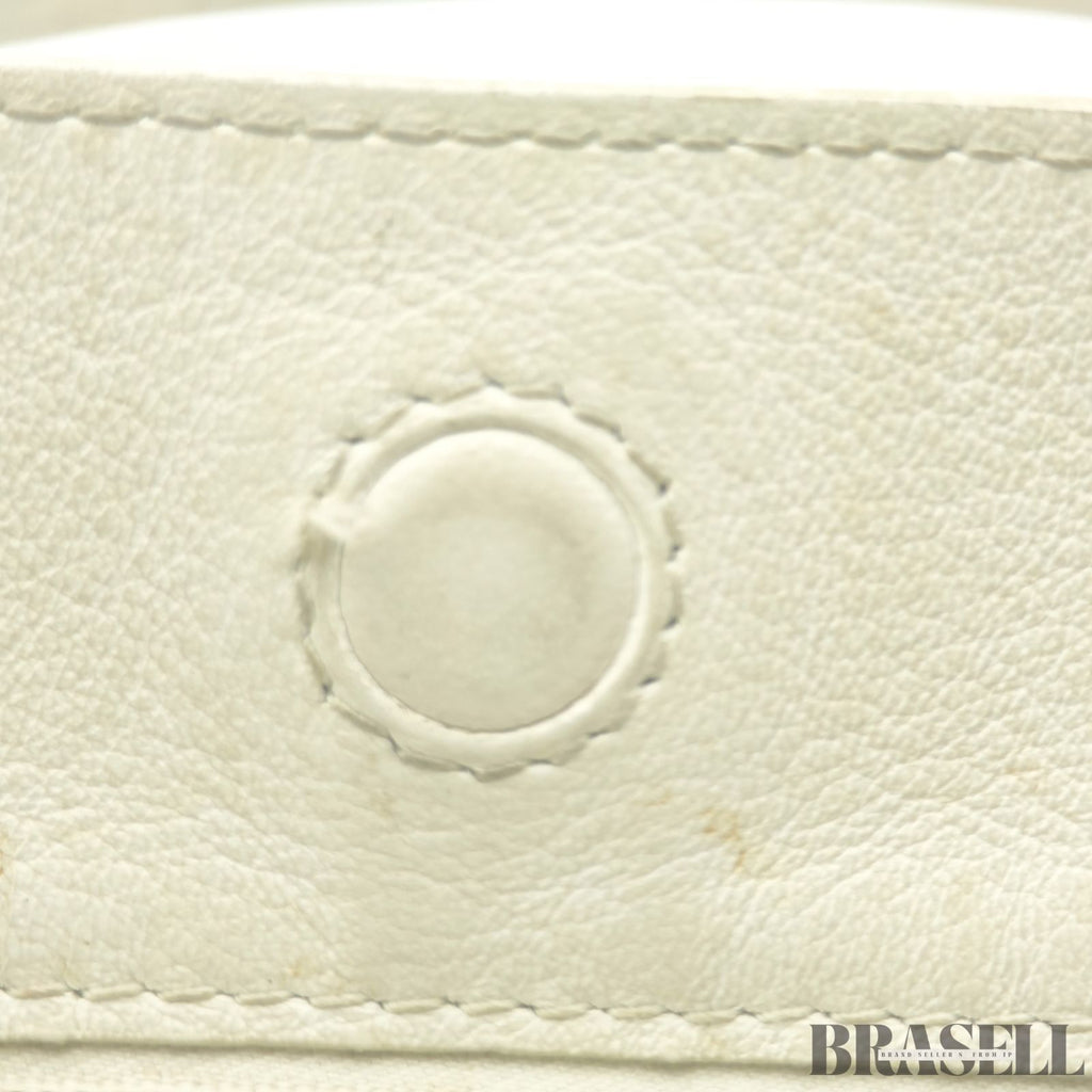 BALENCIAGA バレンシアガ THE PAPER 370926 バッグ 2way ハンドバッグ ショルダーバッグ アイボリー レディース ショルダーストラップ