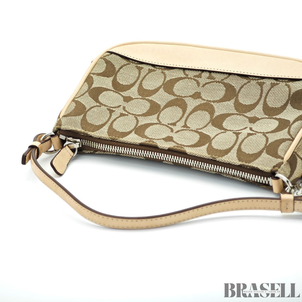 COACH コーチ シグネチャーミニバッグ バッグ ハンドバッグ ベージュ レディース 保存袋