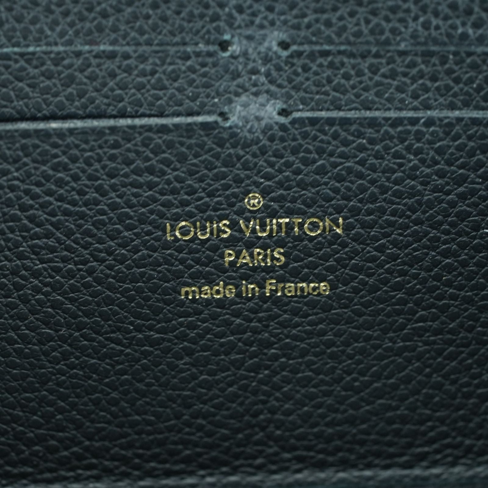 LOUIS VUITTON アンプラント ポルトフォイユ･クレマンス M60171 長財布 ブラック レディース メンズ 箱 保存袋