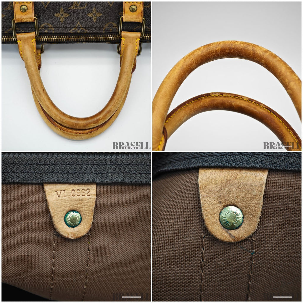 LOUIS VUITTON ルイ・ヴィトン キーポル 55cm M41424 バッグ ボストンバッグ 大容量 旅行 ブラウン レディース メンズ パドロック 鍵