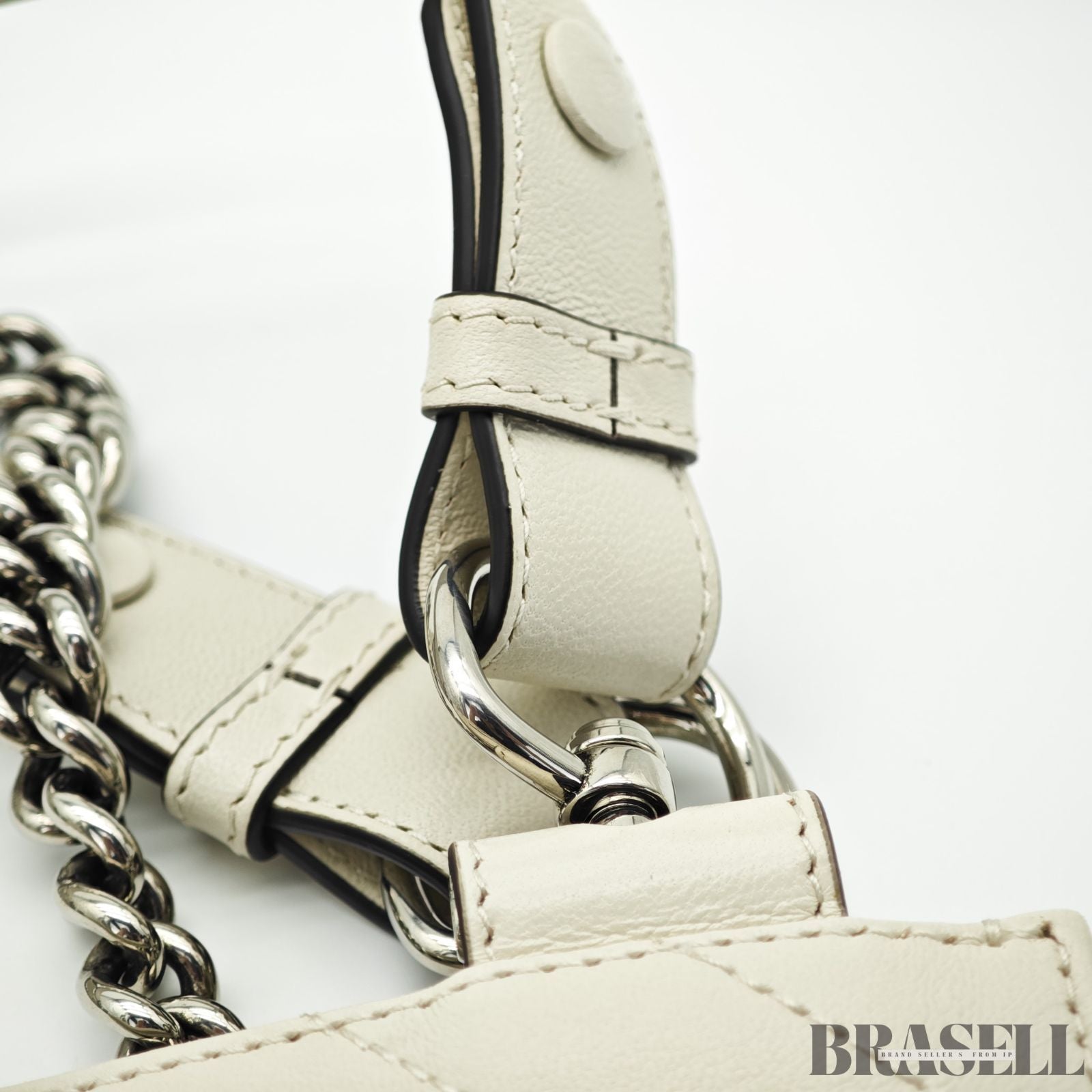 GUCCI グッチ ブロンディ トート バッグ ベージュ アイボリー レディース 保存袋