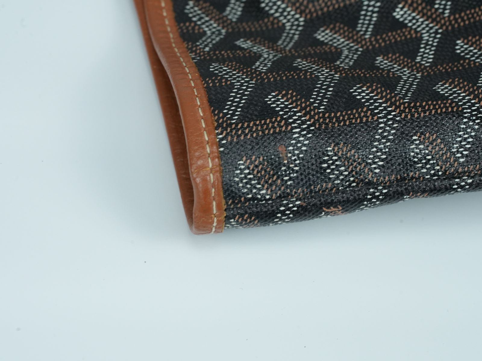 【Sランク・正規品】GOYARD ゴヤール サンルイPM トートバッグ ブラック×ブラウン 保存袋・ポーチ付 A4収納可 美品 St. Louis レディース メンズ ショルダーバッグ ハンドバッグ マザーズバッグ