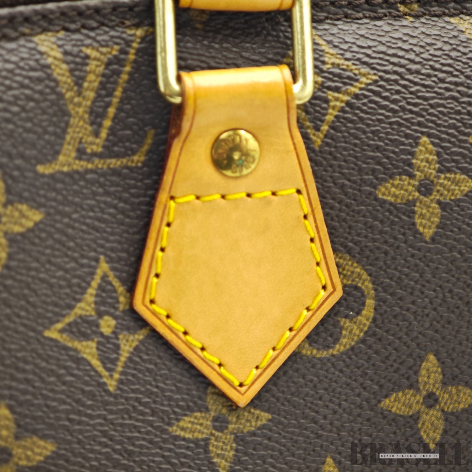 LOUIS VUITTON ルイヴィトン モノグラム アルマPM M53151 バッグ ハンドバッグ ブラウン レディース パドロック