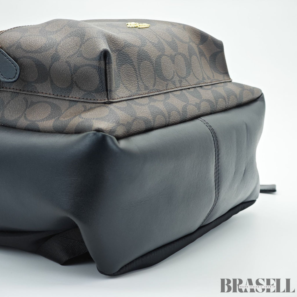 COACH コーチ チャーリー シグネチャーリュック バッグ ブラウン レディース メンズ バックパック