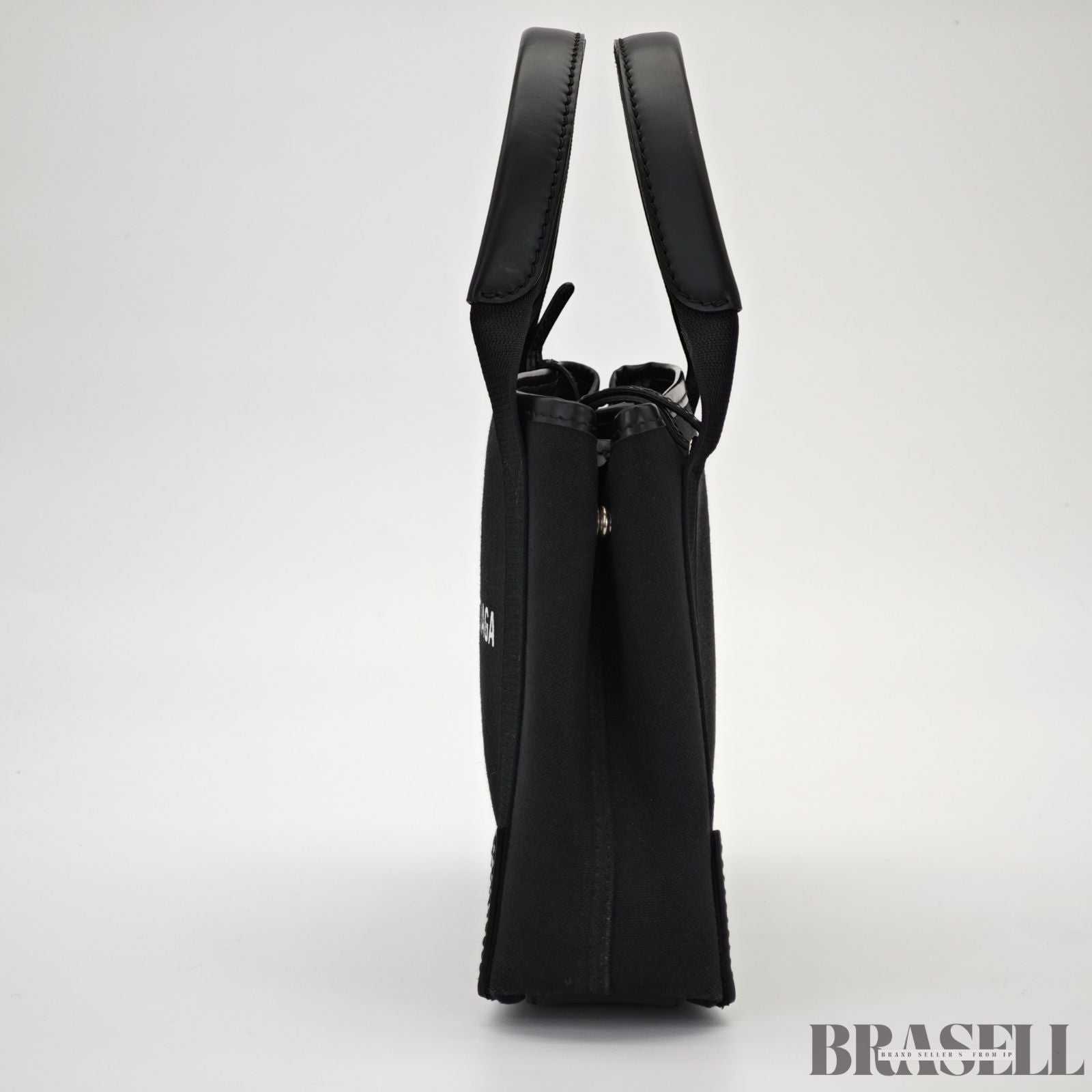 BALENCIAGA バレンシアガ ネイビーカバXS 390346・1000 バッグ ハンドバッグ ショルダーバッグ 2way ブラック レディース 保存袋, ショルダーストラップ