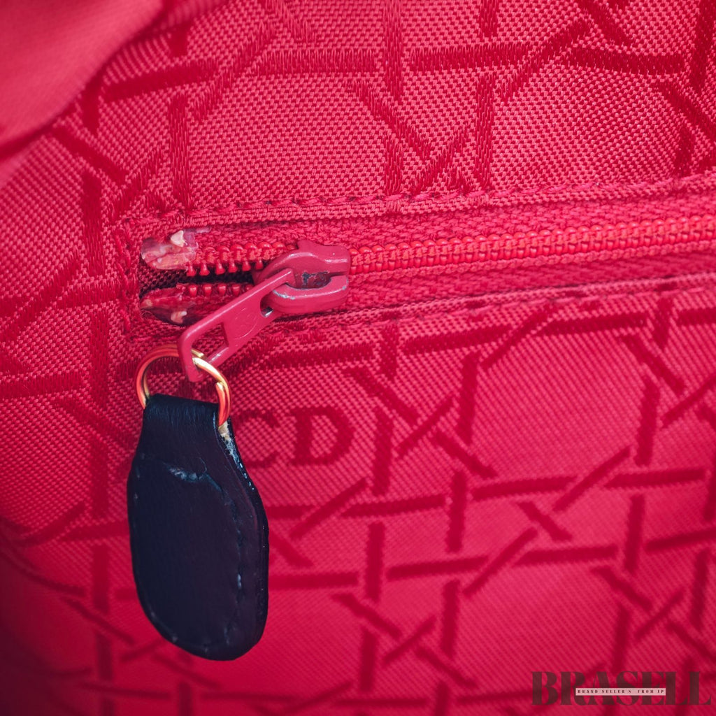 Dior ディオール レディディオール ラージ バッグ 2way ブラック レディース 保存袋 ショルダーストラップ