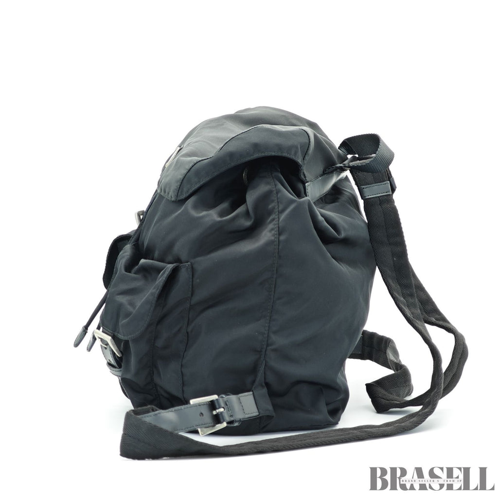 PRADA プラダ テスート ナイロンリュックサック  M212500 ブラック ギャランティーカード レディース メンズ