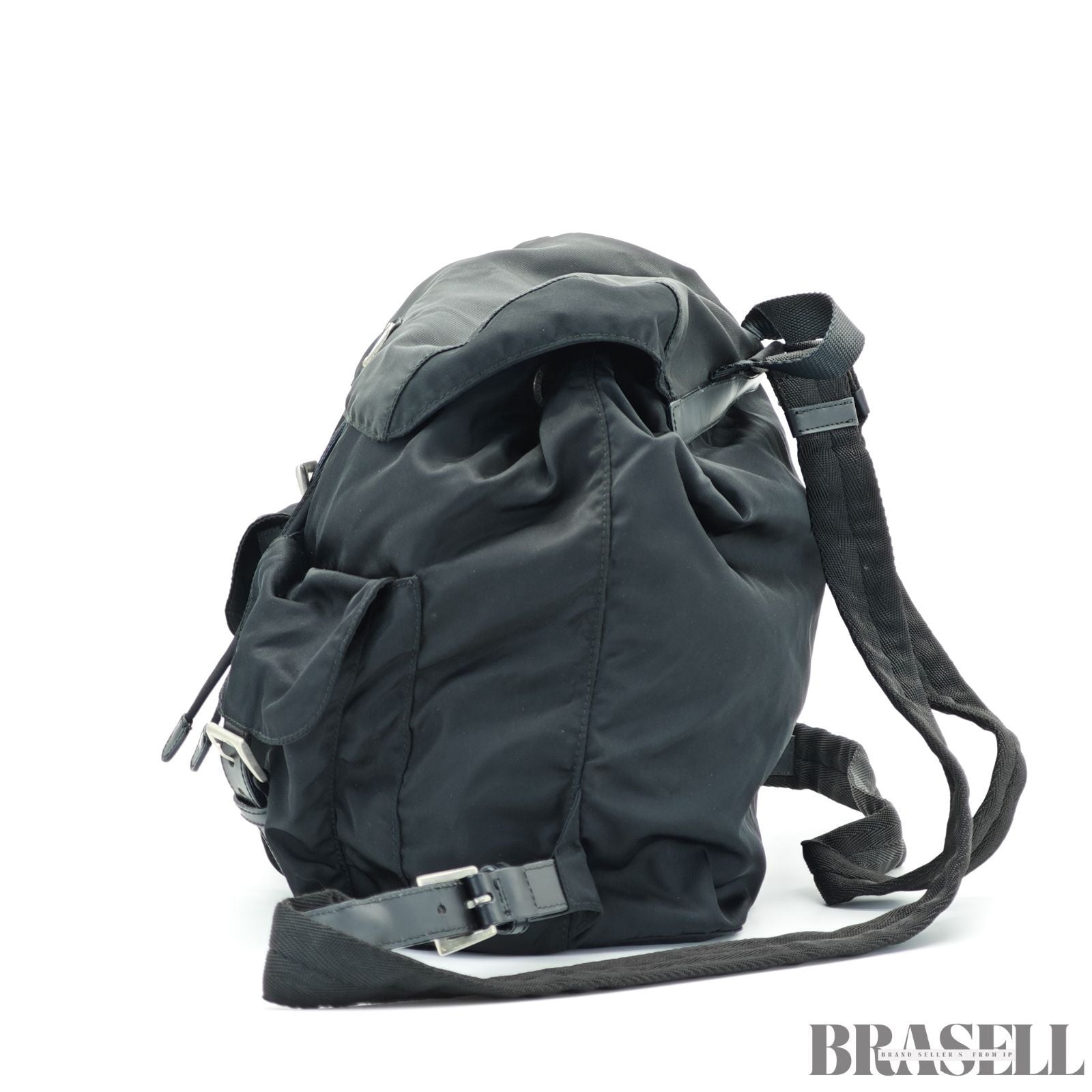 PRADA プラダ テスート ナイロンリュックサック  M212500 ブラック ギャランティーカード レディース メンズ