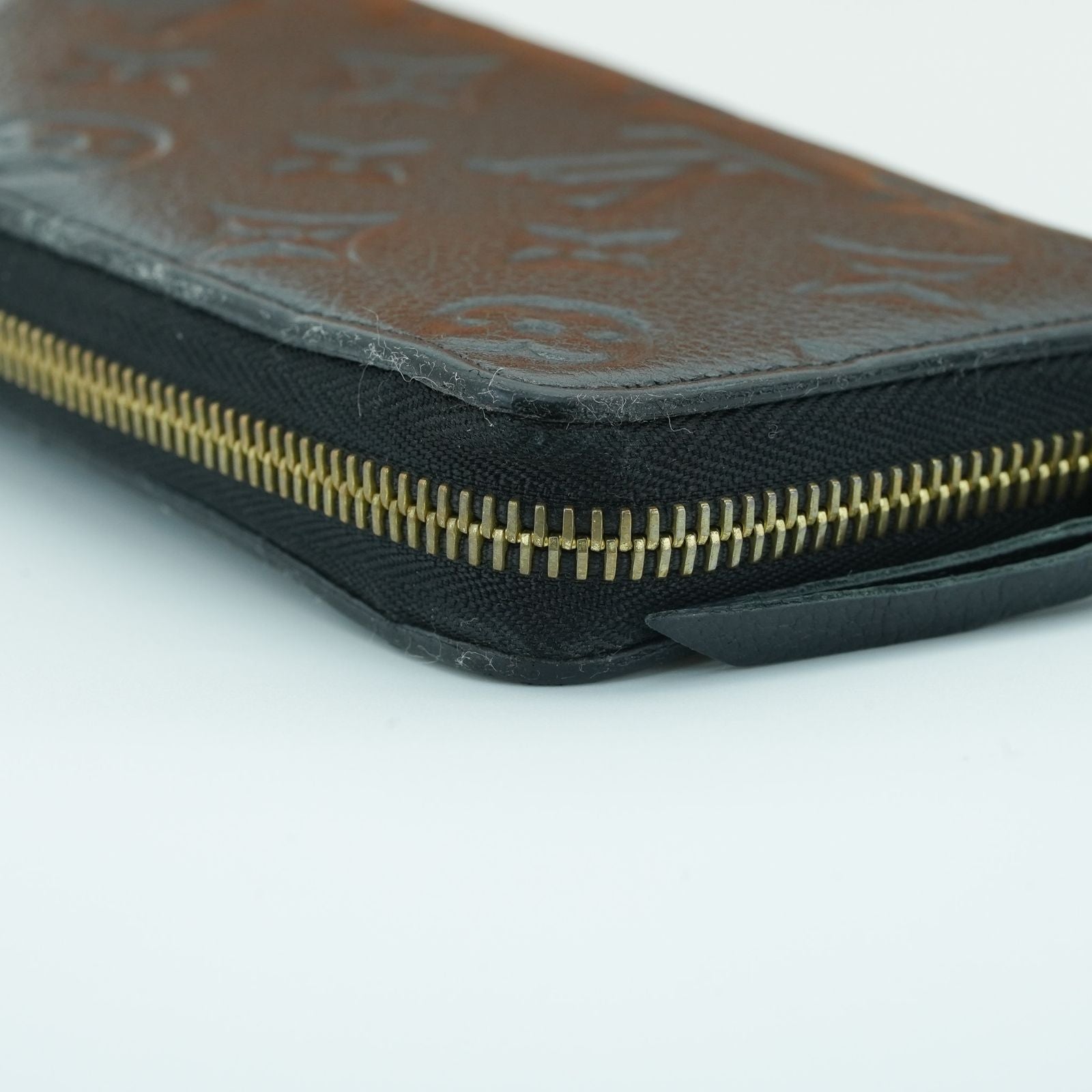 LOUIS VUITTON アンプラント ポルトフォイユ･クレマンス M60171 長財布 ブラック レディース メンズ 箱 保存袋