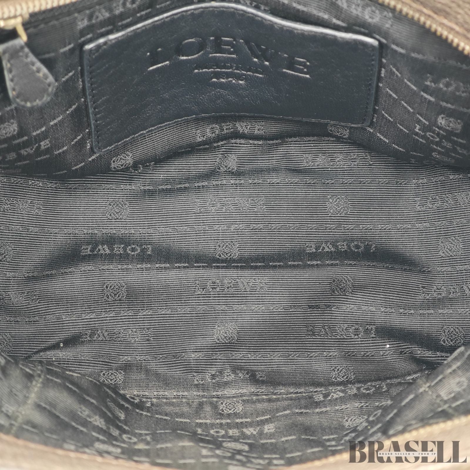 LOEWE ロエベ アマソナ 23 バッグ ハンドバッグ 横長 ガンメタ レディース メンズ