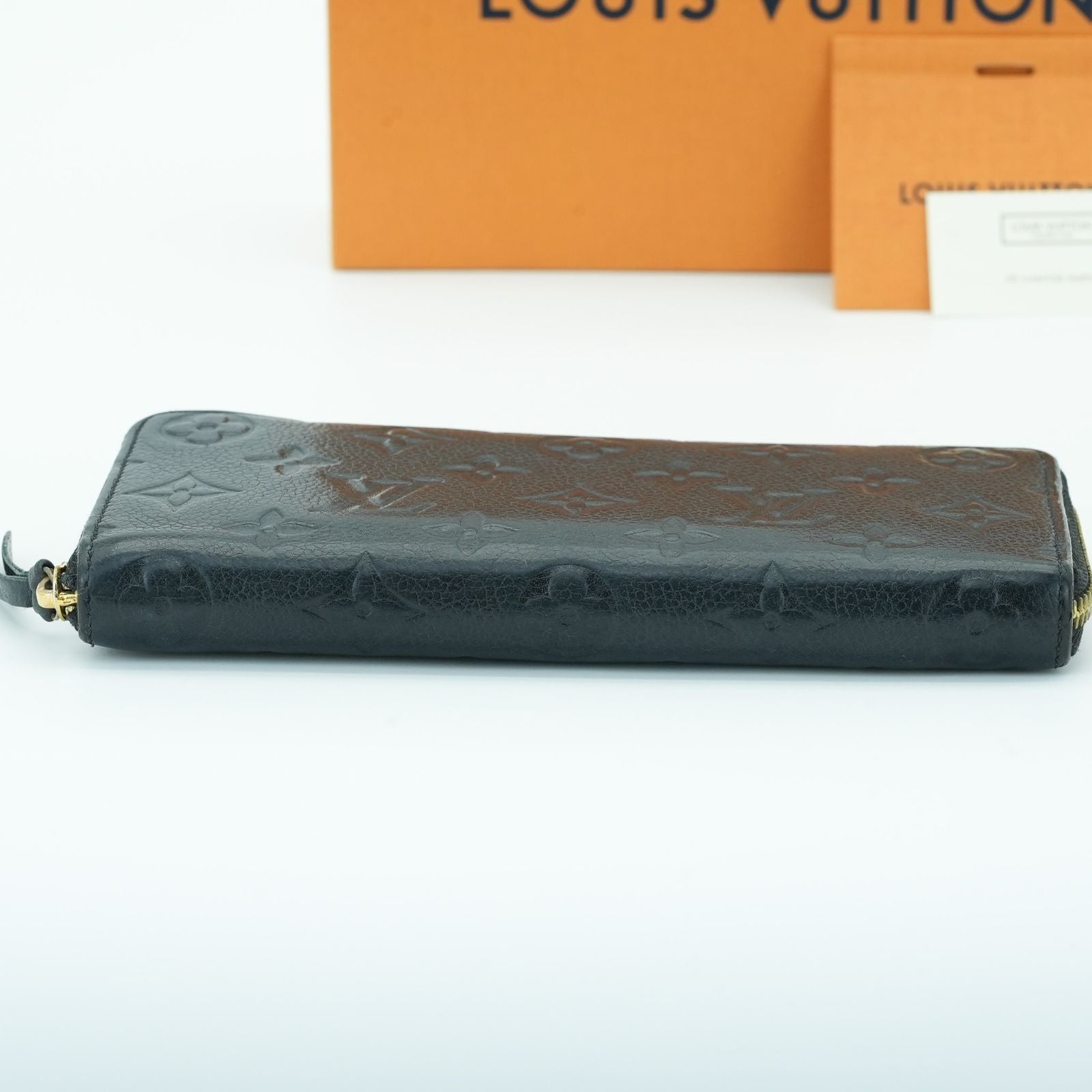 LOUIS VUITTON アンプラント ポルトフォイユ･クレマンス M60171 長財布 ブラック レディース メンズ 箱 保存袋