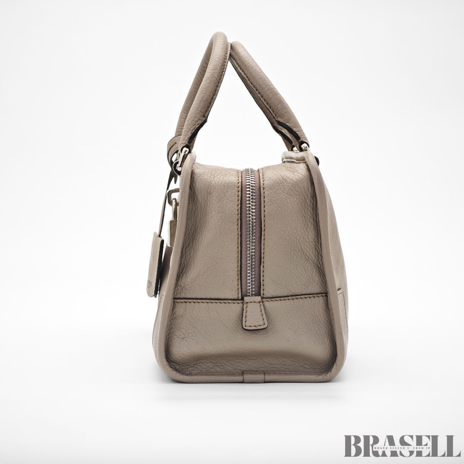 LOEWE ロエベ  アマソナ28  バッグ ハンドバッグ グレージュ シルバー金具 レディース 保存袋