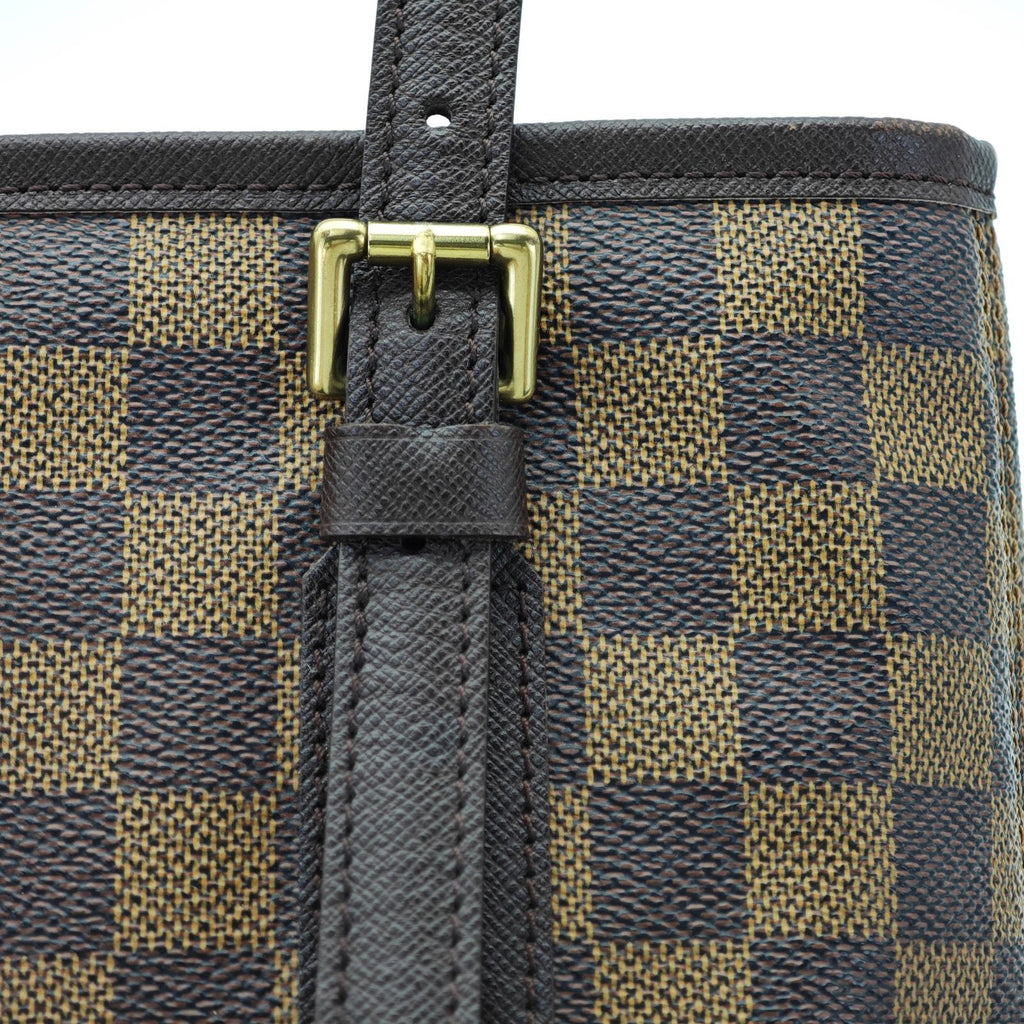 LOUIS VUITTON ルイ・ヴィトン ダミエ マレ バケット N42240 バッグ トートバッグ バケットバッグ バケツバッグ ブラウン レディース