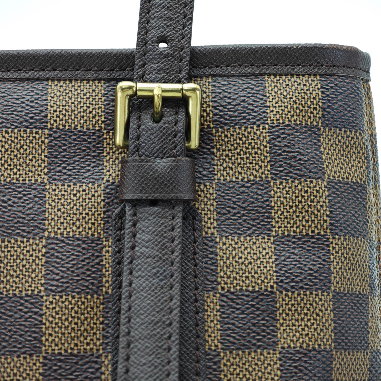 LOUIS VUITTON ルイ・ヴィトン ダミエ マレ バケット N42240 バッグ トートバッグ バケットバッグ バケツバッグ ブラウン レディース