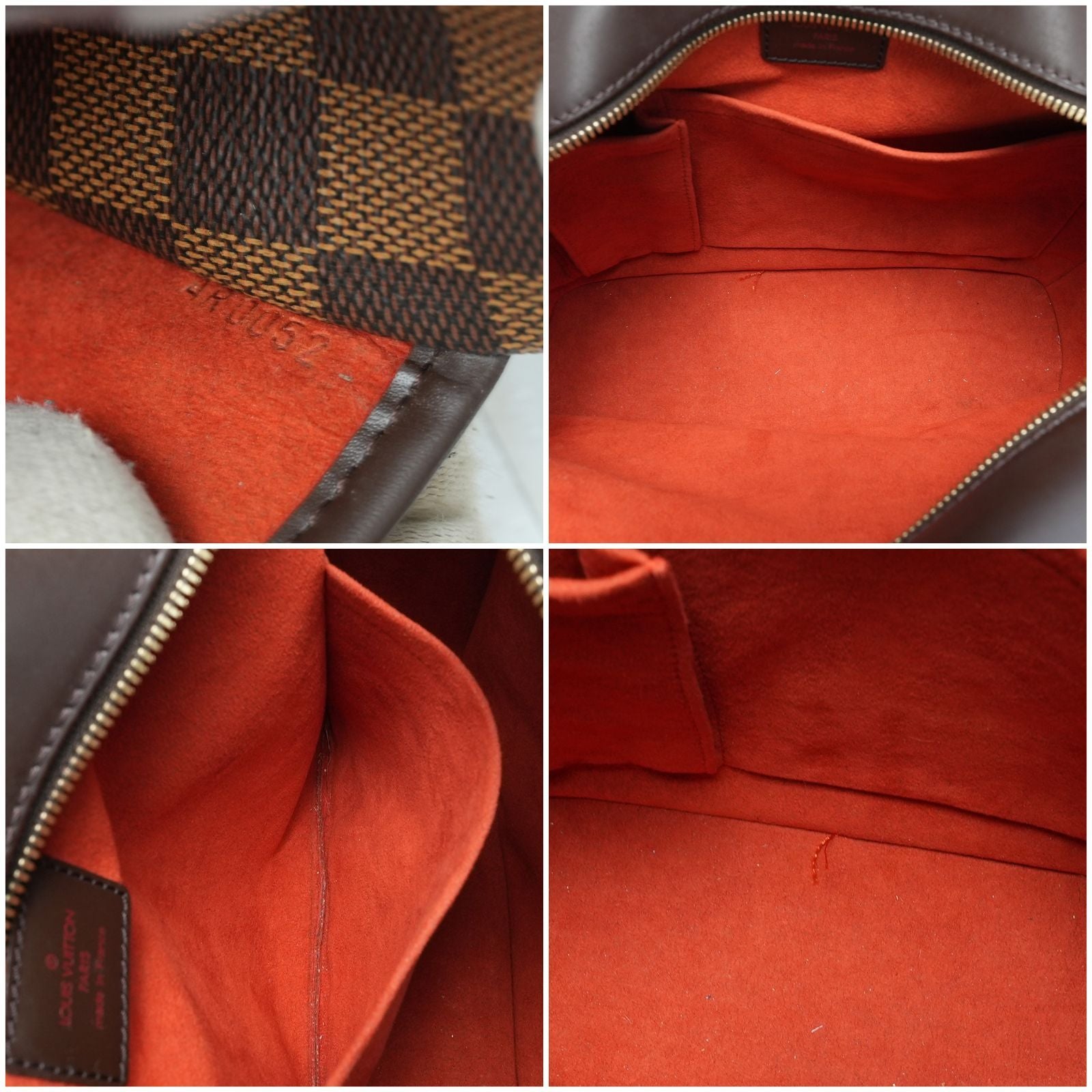 LOUIS VUITTON ダミエ サリア オリゾンタル N51282 バッグ ハンドバッグ ブラウン ショルダーバッグ トートバッグ レディース 保存袋