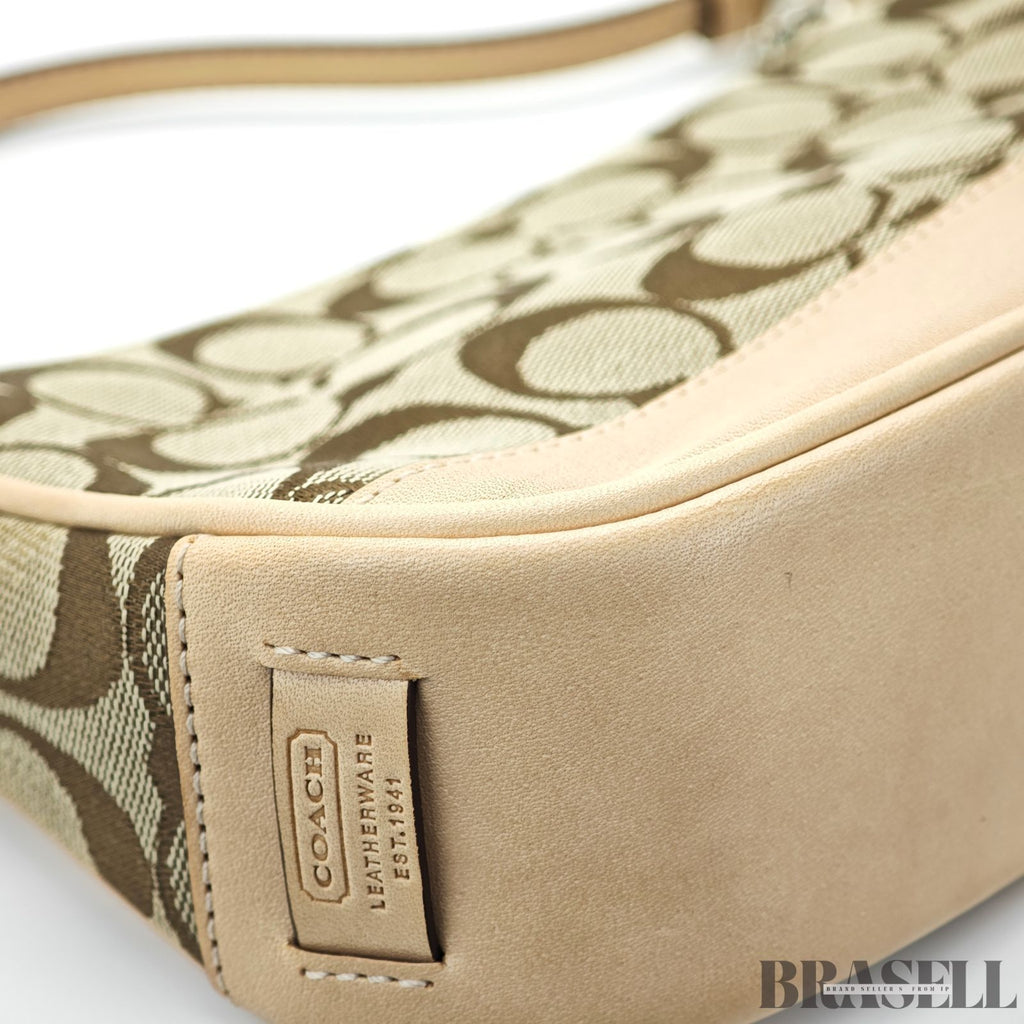 COACH コーチ シグネチャーミニバッグ バッグ ハンドバッグ ベージュ レディース 保存袋