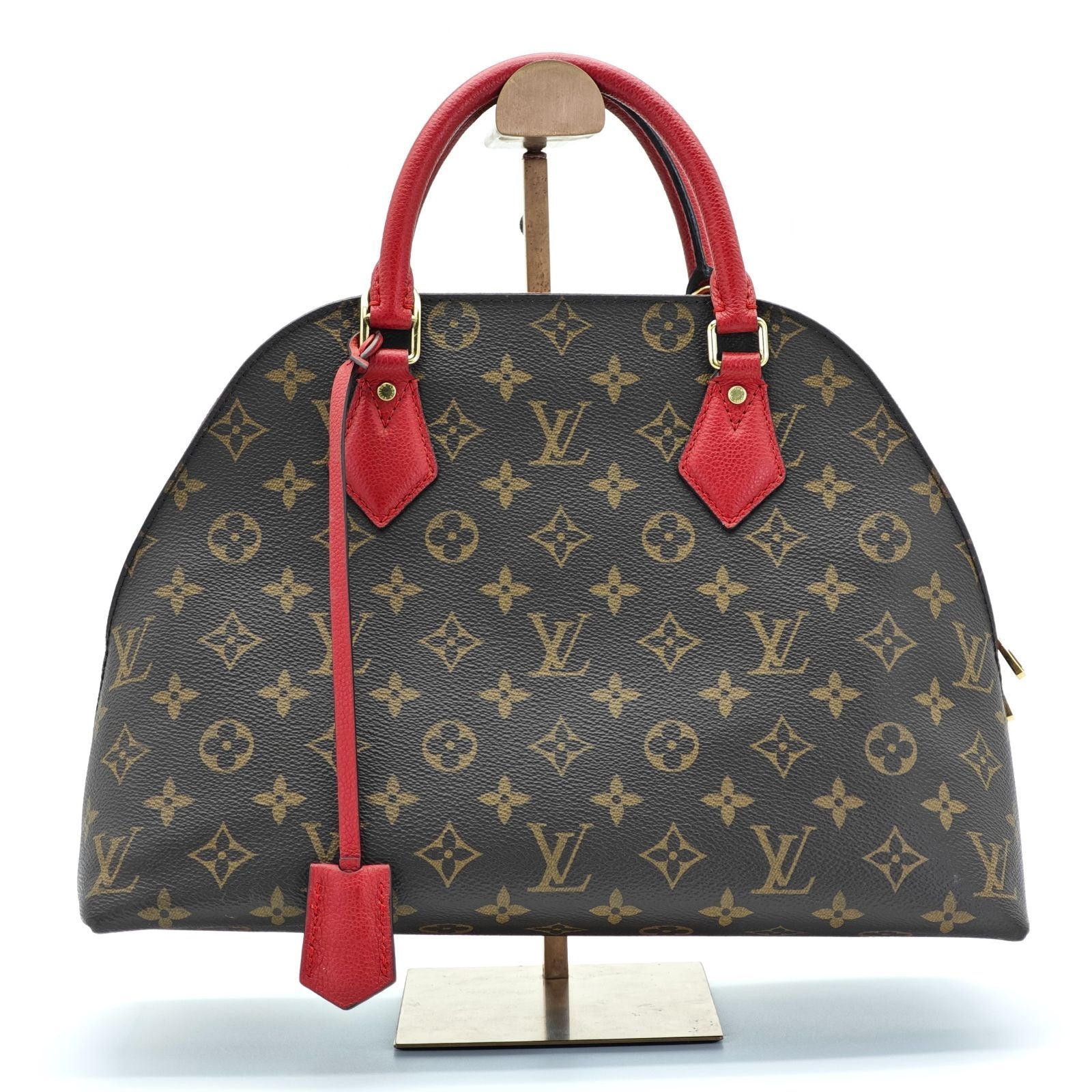 LOUIS VUITTON ルイ・ヴィトン モノグラム アルマ M41779 バッグ ハンドバッグ ショルダーバッグ 2way ブラウン レディース ショルダーストラップ