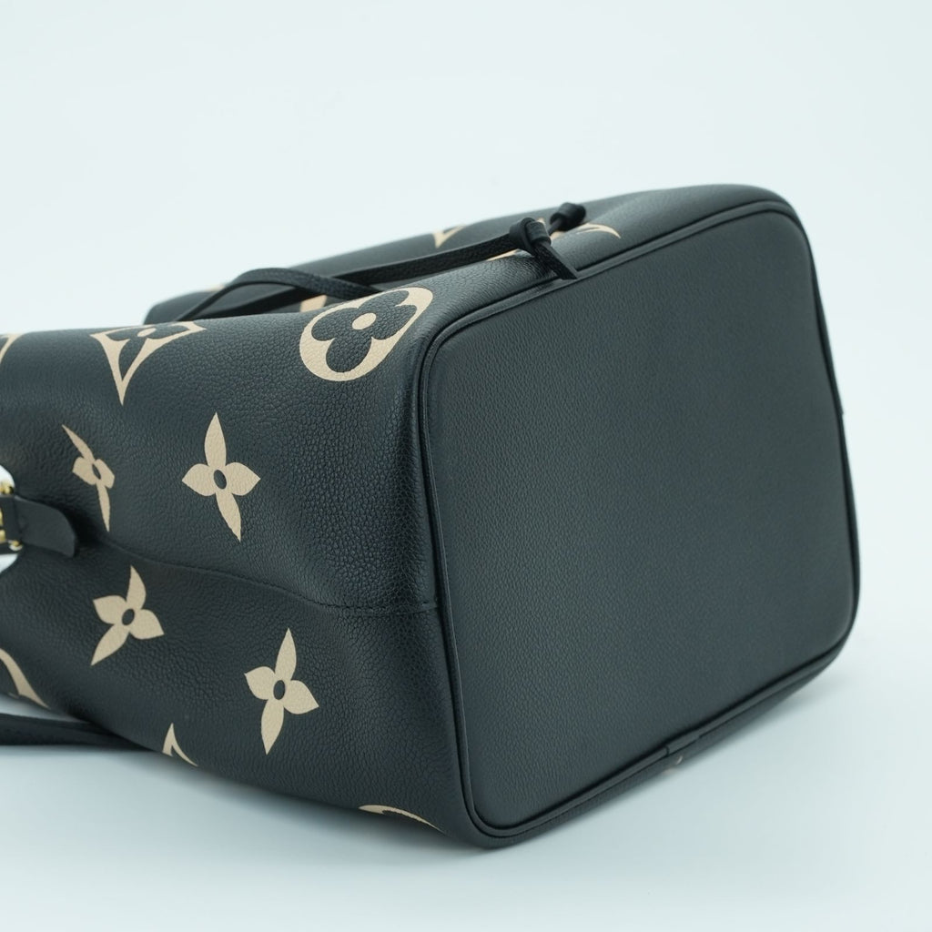 LOUIS VUITTON ネオノエ MM M45497 ハンドバッグ ポーチ付き 2way ショルダーバッグ ブラック レディース 保存袋 ショルダーストラップ