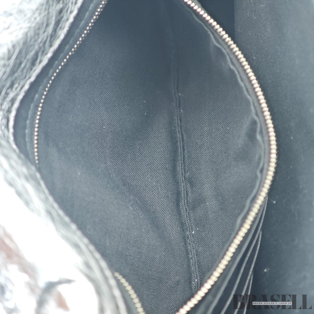 BALENCIAGA バレンシアガ MONACO モナコ ナノバッグ メタライズド ショルダーバッグ コンパクト メタリック シルバー系 レディース