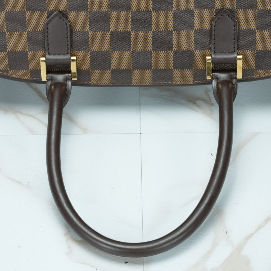 LOUIS VUITTON ダミエ サリア オリゾンタル N51282 バッグ ハンドバッグ ブラウン ショルダーバッグ トートバッグ レディース 保存袋