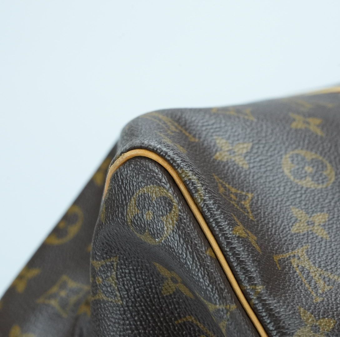 LOUIS VUITTON ルイ・ヴィトン キーポル45 M41428 ボストンバッグ 旅行 大容量 ブラウン レディース メンズ 保存袋 パドロック 鍵