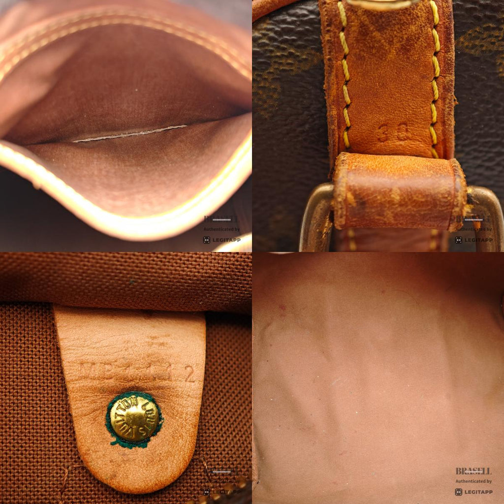 LOUIS VUITTON ルイ・ヴィトン M41112 MB1112 ハンドバッグ モノグラム・キャンバス ユニセックス
