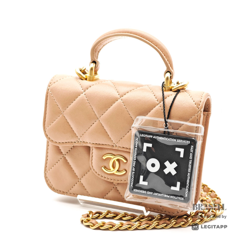 CHANEL シャネル 31477340 ショルダーバッグ ラムスキン レディース