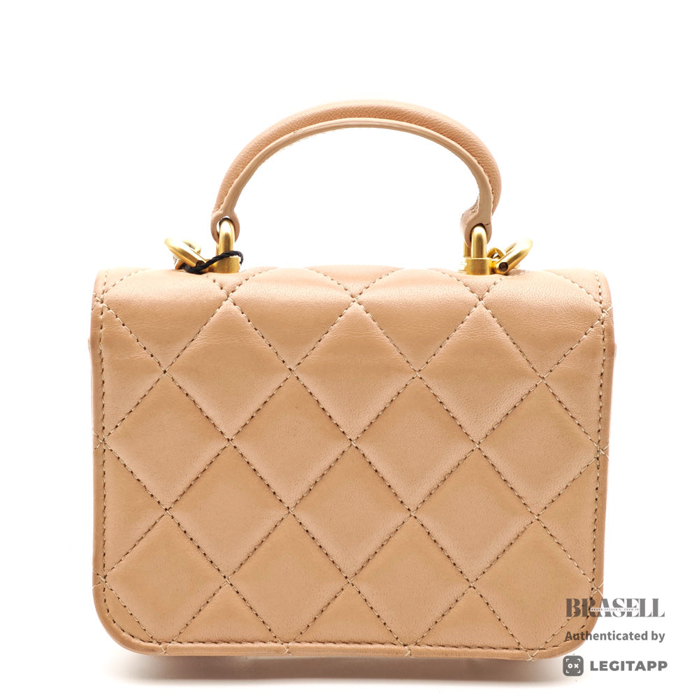 CHANEL シャネル 31477340 ショルダーバッグ ラムスキン レディース