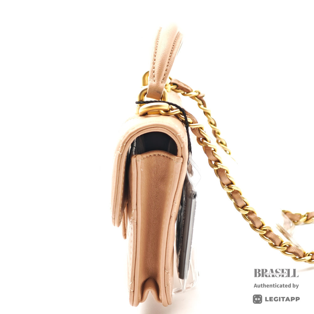 CHANEL シャネル 31477340 ショルダーバッグ ラムスキン レディース