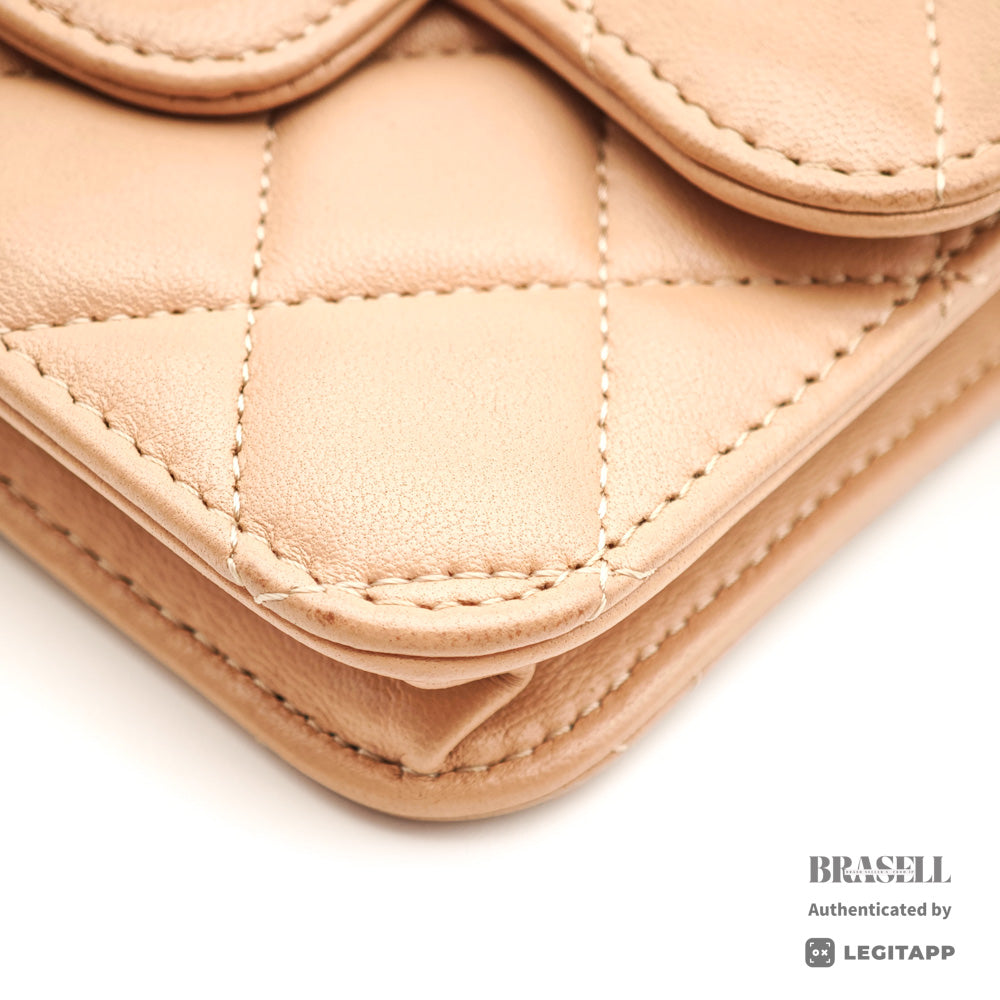 CHANEL シャネル 31477340 ショルダーバッグ ラムスキン レディース