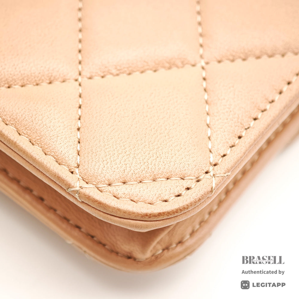CHANEL シャネル 31477340 ショルダーバッグ ラムスキン レディース