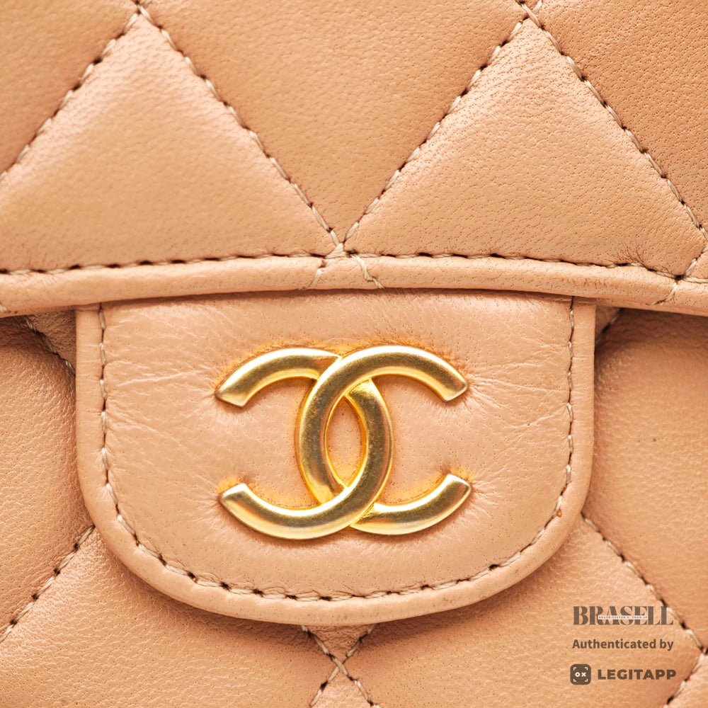 CHANEL シャネル 31477340 ショルダーバッグ ラムスキン レディース