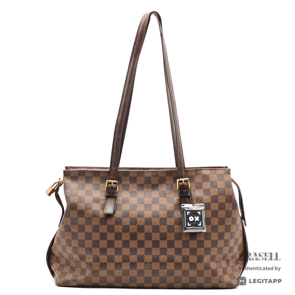 LOUIS VUITTON ルイ・ヴィトン N51119 TH1027 ハンドバッグ ダミエキャンバス レディース