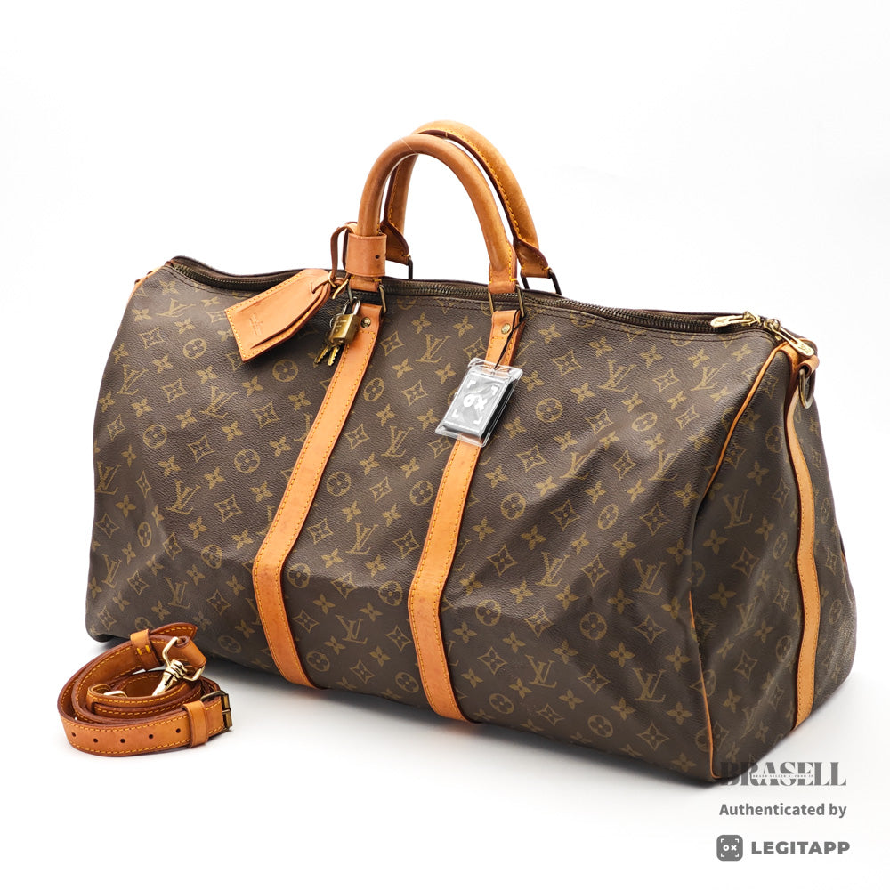 LOUIS VUITTON ルイ・ヴィトン キーポル55 M41424 モノグラム ボストンバッグ