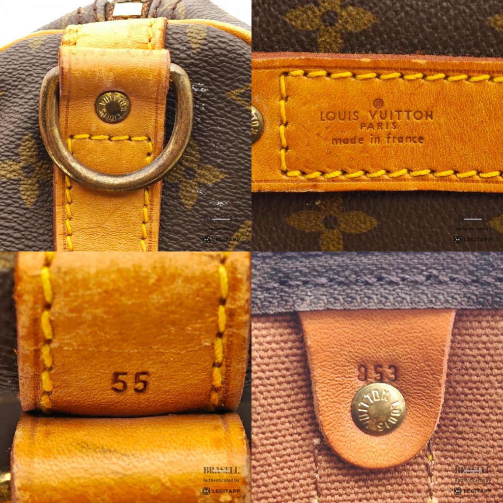 LOUIS VUITTON ルイ・ヴィトン キーポル55 M41424 モノグラム ボストンバッグ