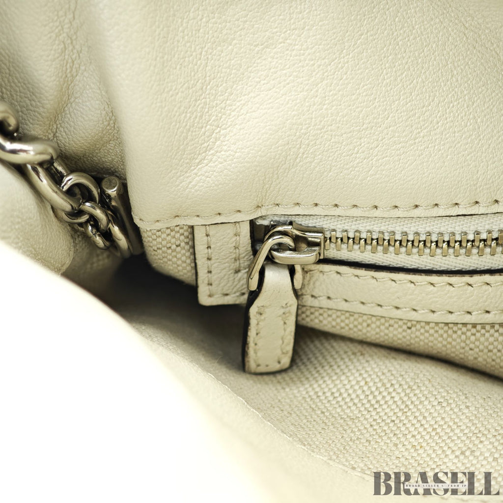 GUCCI グッチ ブロンディ トート バッグ ベージュ アイボリー レディース 保存袋