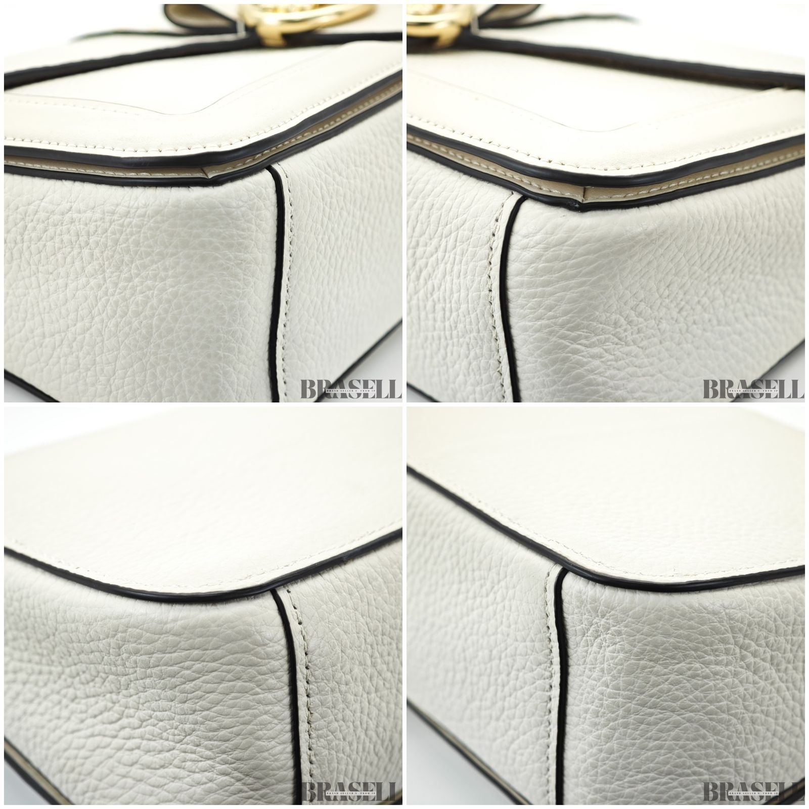 COACH コーチ サルキー F05497 バッグ ハンドバッグ フラップ コンパクト チョーク アイボリー レディース 保存袋