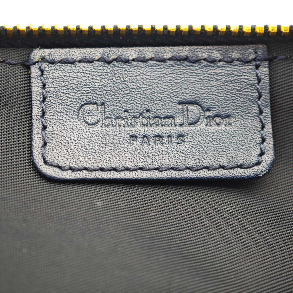 Dior ディオール トロッター サドルバッグ バッグ ハンドバッグ ミニバッグ ネイビー レディース 保存袋